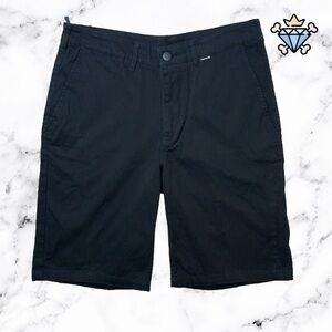 MENS HURLEY BLACK REGULAR LENGTH SHORTS SIZE 28 WAIST STREETWEAR